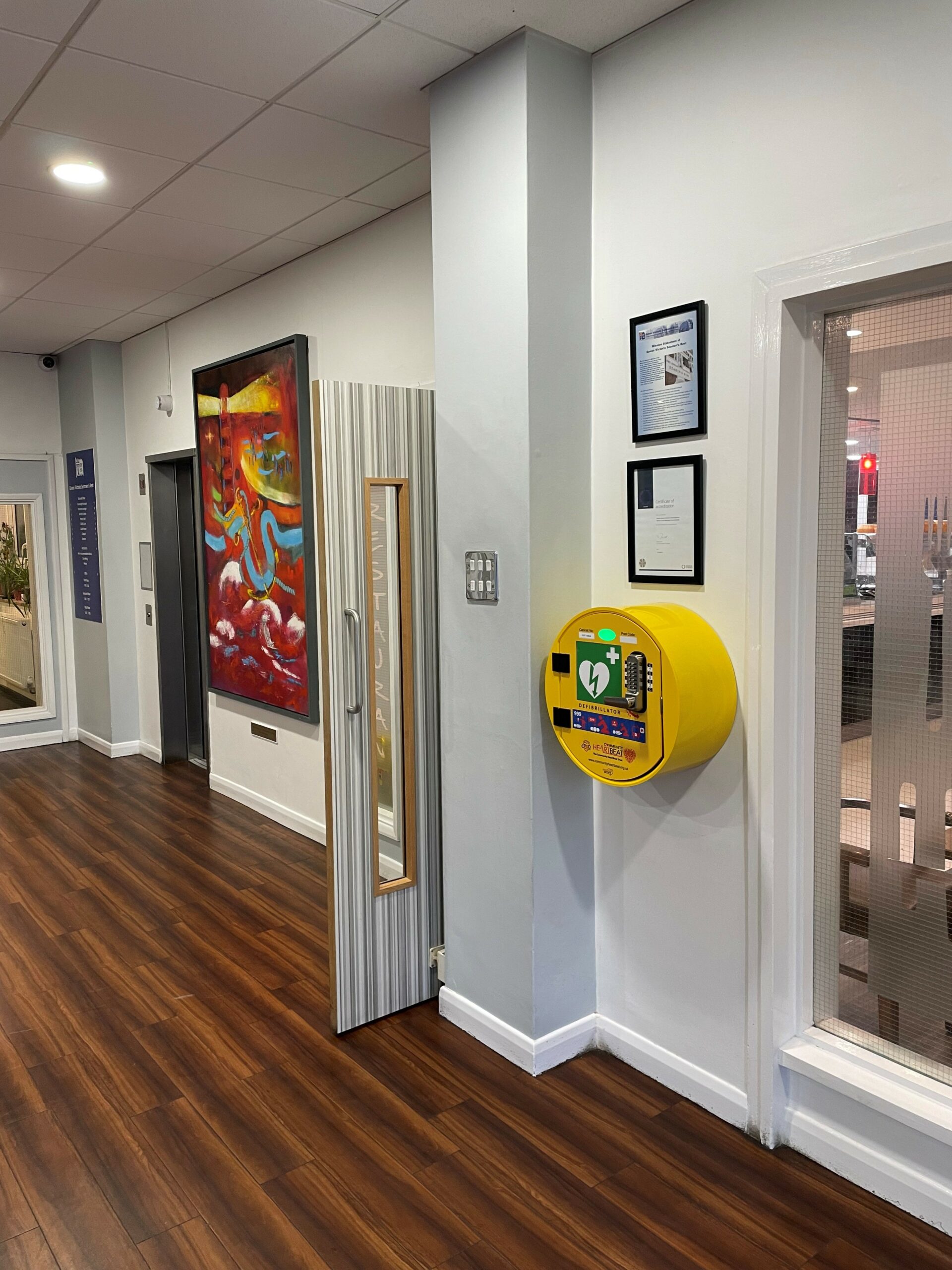 Defibrillator project supports UK seafarer heart health Merchant Navy