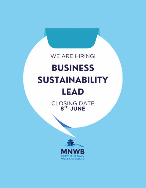 We are hiring - Business Sustainability Lead