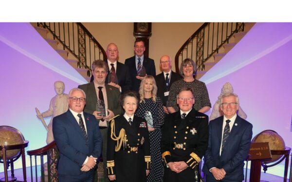 HRH at Trinity house with the Annual Awards recipients